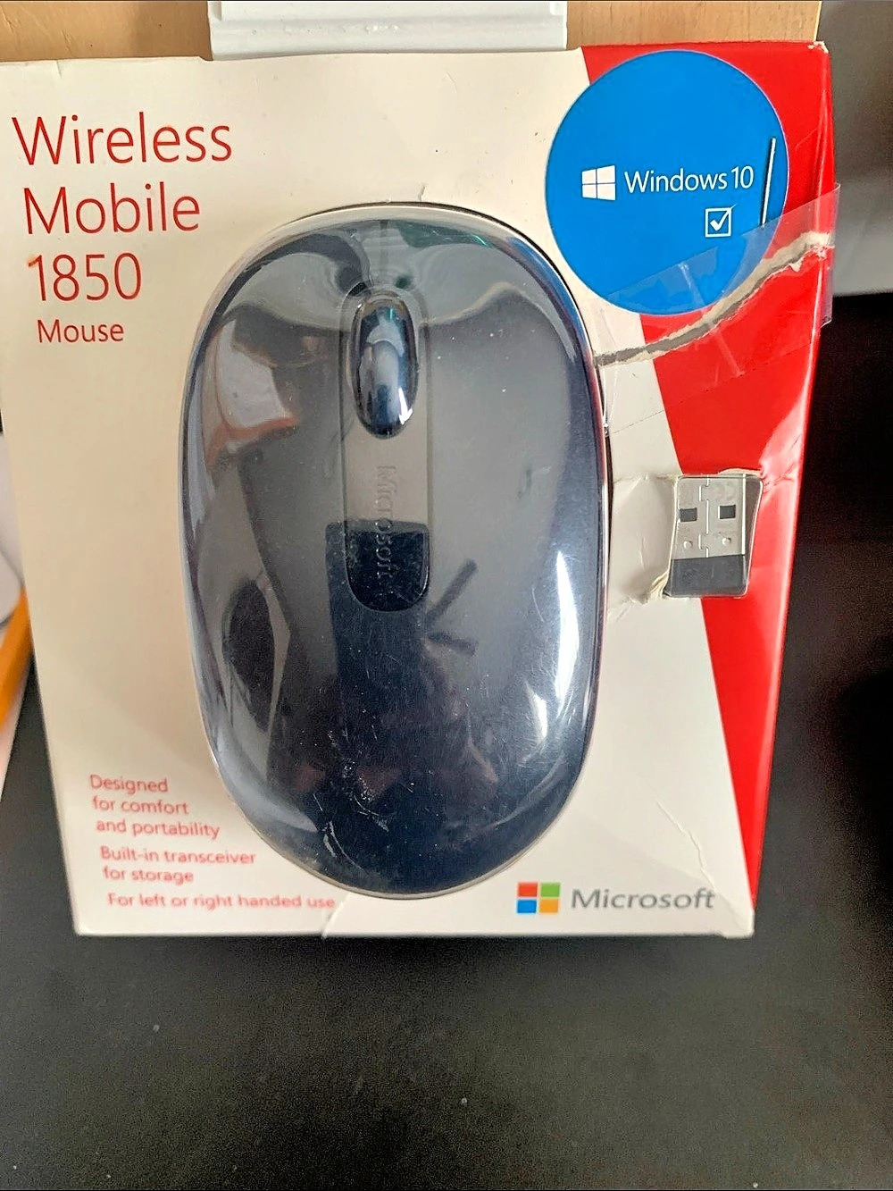 Microsoft Wireless Mobile 1850 Mouse Wireless Mouse Black